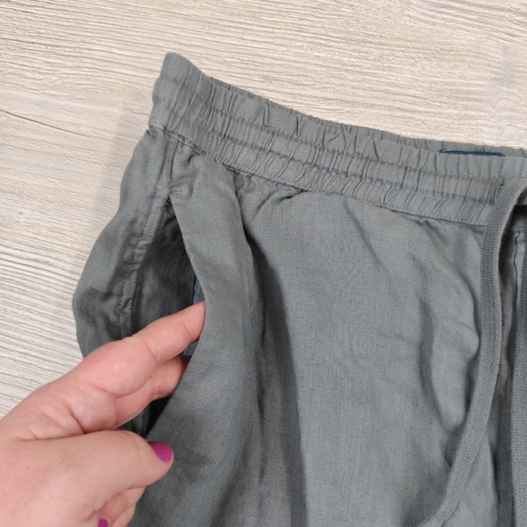 Gray Drawstring Shorts - Picture 6 of 8